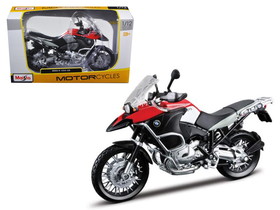 Maisto 31157r  BMW R1200GS Red and Black 1/12 Diecast Motorcycle Model