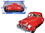 Maisto 31180R  1939 Ford Deluxe Tudor Red 1/18 Diecast Model Car