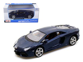 Maisto 2011 2012 Lamborghini Aventador LP700-4 Blue 1/24 Diecast Model Car