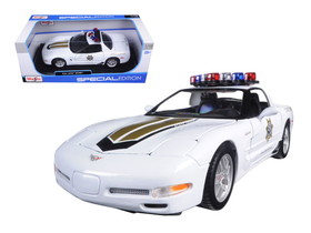 Maisto 31383  Chevrolet Corvette C5 Z06 Police 1/18 Diecast Model Car