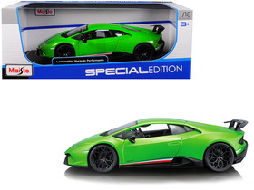 Maisto 31391grn  Lamborghini Huracan Performante Metallic Green 1/18 Diecast Model Car