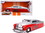 Jada 31454 1951 Mercury Silver and Red #626 Holley Bomber Bros Special Bigtime Muscle 1/24 Diecast Model Car