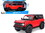 Maisto 31456r  2021 Ford Bronco Wildtrak Red with Black Top "Special Edition" 1/18 Diecast Model Car