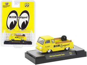 M2 1964 Ford Econoline Pickup Truck Moon Equipped Bright Yellow Limited Edition to 8250 pieces Worldwide 1/64 Diecast Model Car