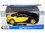 Maisto 31514y  Bugatti Chiron Yellow and Black 1/24 Diecast Model Car
