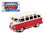 Maisto 31956r  Volkswagen Samba Bus Red 1/25 Diecast Model Car