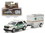 Greenlight 32070D  2015 Ford Explorer New York City Department of Parks and Recreation & Small Cargo Trailer Hitch & Tow Series 7 1/64 Diecast Car Model