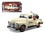 Maisto 32194  1950 Chevrolet 3100 Pickup Truck Cream "Harley Davidson" 1/25 and 2001 FLSTS Heritage Springer Motorcycle Orange 1/24 Diecast Models