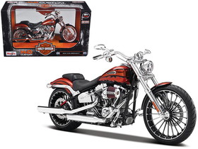 Maisto 32327  2014 Harley Davidson CVO Breakout Orange 1/12 Diecast Motorcycle Model
