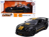Jada 32661  2020 Ford Mustang Shelby GT500 Black with Gold Stripes 