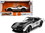 Jada 32775  1969 Chevrolet Corvette Stingray ZL-1 #6 Black and Silver "Bigtime Muscle" Series 1/24 Diecast Model Car