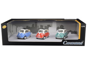 Cararama 35317  BMW Isetta 3 piece Gift Set 1/43 Diecast Model Cars