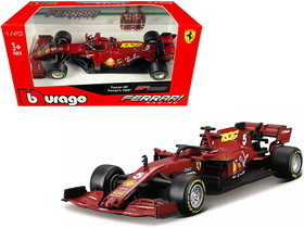 Bburago 36823SV  Ferrari SF1000 #5 Sebastian Vettel Tuscan GP Formula One F1 (2020) "Ferrari"'s 1000th Race" 1/43 Diecast Model Car