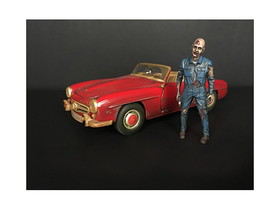 American Diorama 38297  Zombie Mechanic Figurine I for 1/24 Scale Models