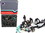 American Diorama 38383  Formula One F1 Pit Crew 7 Figurine Set Team Black for 1/43 Scale Models
