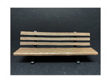 American Diorama 38435  Park Bench 2 piece Accessory Set for 1/18 Scale Models