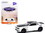 Greenlight 39070F  2012 Chevrolet Camaro Test Car "White Monster" White and Black "Detroit Speed Inc." Series 2 1/64 Diecast Model Car