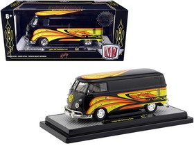 M2 40300-77B  1960 Volkswagen Delivery Van Black Pearl "Kelly Crazy Painter"" Limited Edition to 6880 pieces Worldwide 1/24 Diecast Model