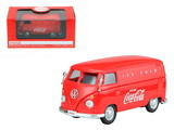 Motorcity Classics 430004  1962 Volkswagen Coca Cola Cargo Van Red 1/43 Diecast Model