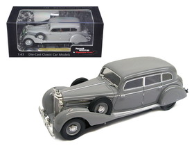 Signature Models 1938 Mercedes 770K Sedan Grey 1/43 Diecast Car Model