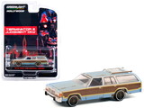Greenlight 44920C  1979 Ford LTD Country Squire Light Blue with Woodgrain Sides (Weathered) 