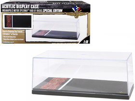 Greenlight 55021  Special Edition Collectible Display Show Case for 1/18 Car Models with Plastic Base Yard of Bricks "Indianapolis Motor Speedway"