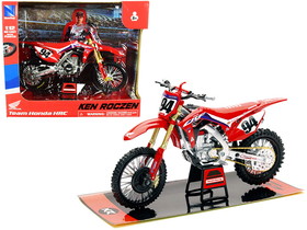 New Ray 58263  Honda CRF450R #94 Ken Roczen Red "Honda HRC Team" Race Bike 1/12 Diecast Motorcycle Model