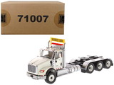 Diecast Masters 71007  International HX620 Day Cab Tridem Tractor White 1/50 Diecast Model