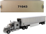 Diecast Masters 71043  International LoneStar Sleeper Cab Silver with 53