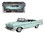 Motormax 73175bl  1957 Chevrolet Bel Air Convertible Light Blue with Blue Interior 1/18 Diecast Model Car