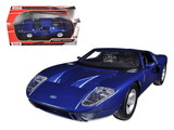 Motormax Ford GT Blue 1/24 Diecast Car Model
