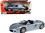 Motormax 73305gry  Porsche Carrera GT Gray 1/24 Diecast Model Car