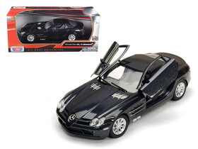 Motormax Mercedes Mclaren SLR Metallic Black 1/24 Diecast Model Car