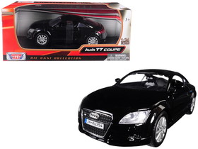Motormax 73340bk  Audi TT Coupe Black 1/24 Diecast Model Car
