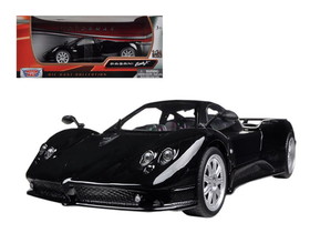 Motormax Pagani Zonda F Black 1/24 Diecast Car Model