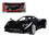 Motormax 73369bk  Pagani Zonda F Black 1/24 Diecast Car Model