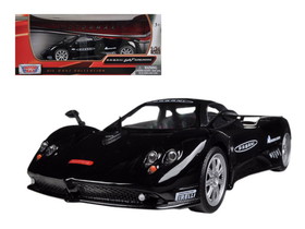 Motormax 73370bk  Pagani Zonda F Nurburgring Black 1/24 Diecast Car Model