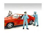 American Diorama 76268  Hazmat Crew Figurine II for 1/18 Scale Models