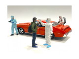 American Diorama 76272  Hazmat Crew Figurine VI for 1/18 Scale Models