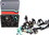 American Diorama 76551  Formula One F1 Pit Crew 7 Figurine Set Team Black for 1/18 Scale Models