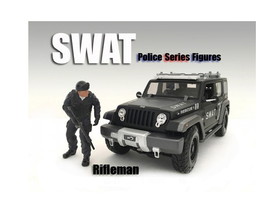 American Diorama 77420  SWAT Team Rifleman Figure For 1:18 Scale Models