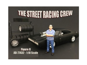 American Diorama 77432  The Street Racing Crew Figure II For 1:18 Scale Models
