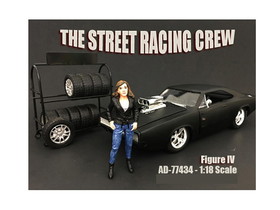 American Diorama 77434  The Street Racing Crew Figure IV For 1:18 Scale Models
