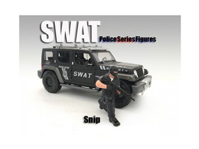 American Diorama 77471  SWAT Team Snip Figure For 1:24 Scale Models
