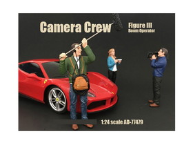 American Diorama 77479  Camera Crew Figure III "Boom Operator" For 1:24 Scale Models