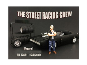 American Diorama 77481  The Street Racing Crew Figure I For 1:24 Scale Models