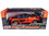Motormax 79355or  McLaren Senna Orange Metallic and Black "Timeless Legends" 1/24 Diecast Model Car