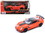 Motormax 79356or  2019 Chevrolet Corvette ZR1 Orange with Black Accents 1/24 Diecast Model Car
