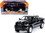 Motormax 79357bk  2019 RAM 1500 Laramie Crew Cab Pickup Truck Black 1/24 Diecast Model Car