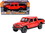Motormax 79365r  2021 Jeep Gladiator Overland (Closed Top) Pickup Truck Red 1/24-1/27 Diecast Model Car